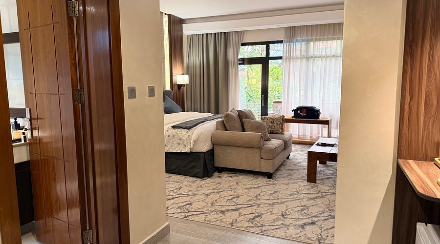 Single deluxe room accommodation at Virunga Inn Resort and Spa Rwanda