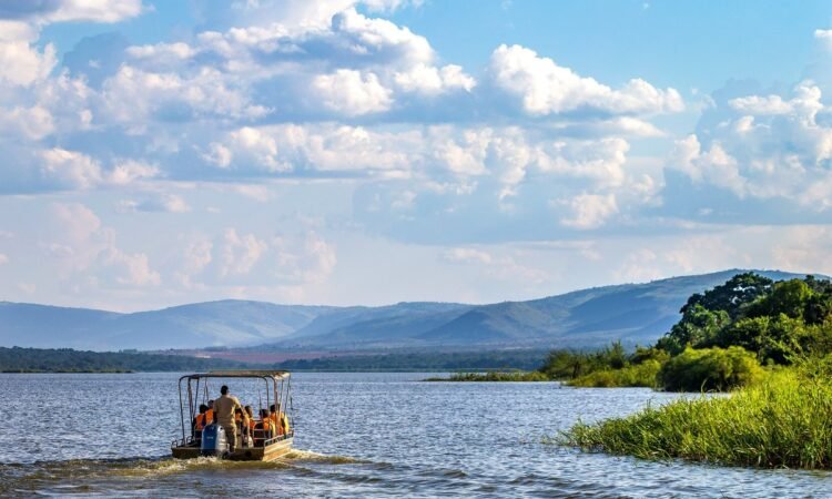 Spectacular Views of Lake Ihema – Nextgen Safaris Spectacular Views of Lake Ihema in Akagera National Park Rwanda – Scenic Lake Landscapes and Safari Experiences with Nextgen Safaris