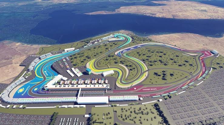 The new Rwanda Formula 1 circuit in Bugesera