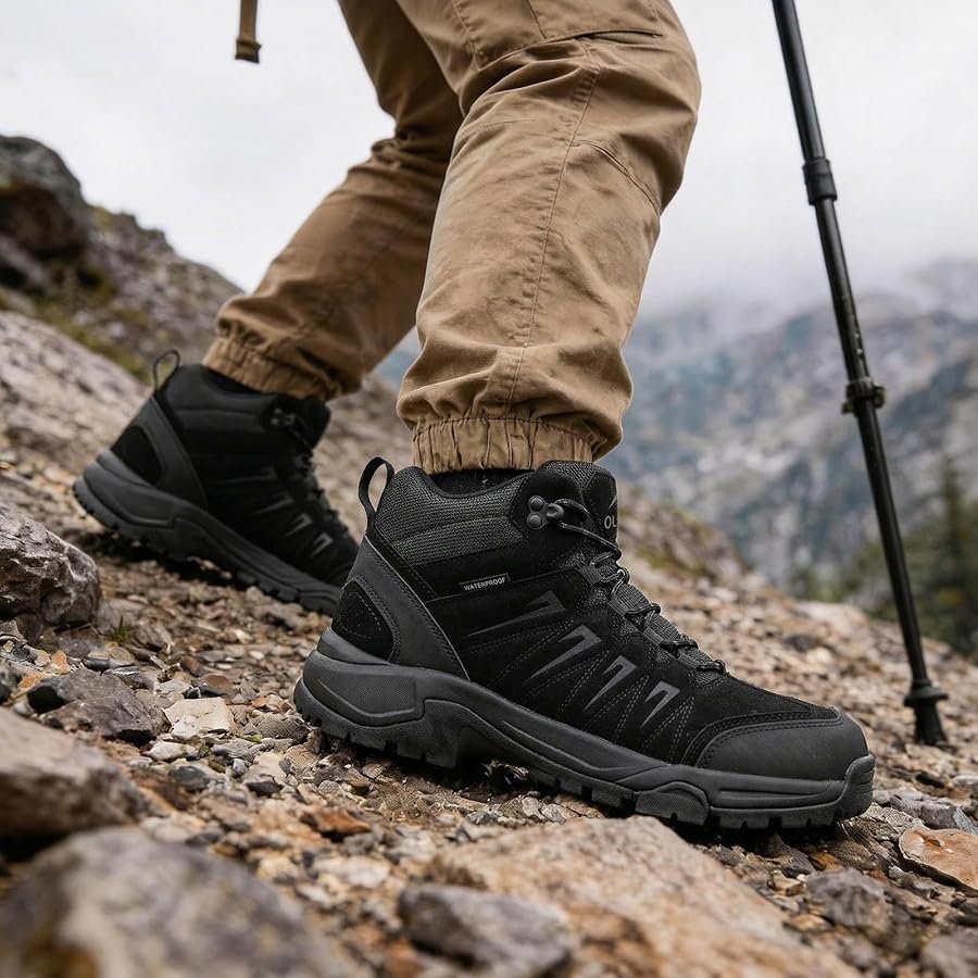 Waterproof Hiking Boots for Gorilla Trekking and Hiking Waterproof hiking boots for gorilla trekking and Rwenzori mountain hiking in Uganda