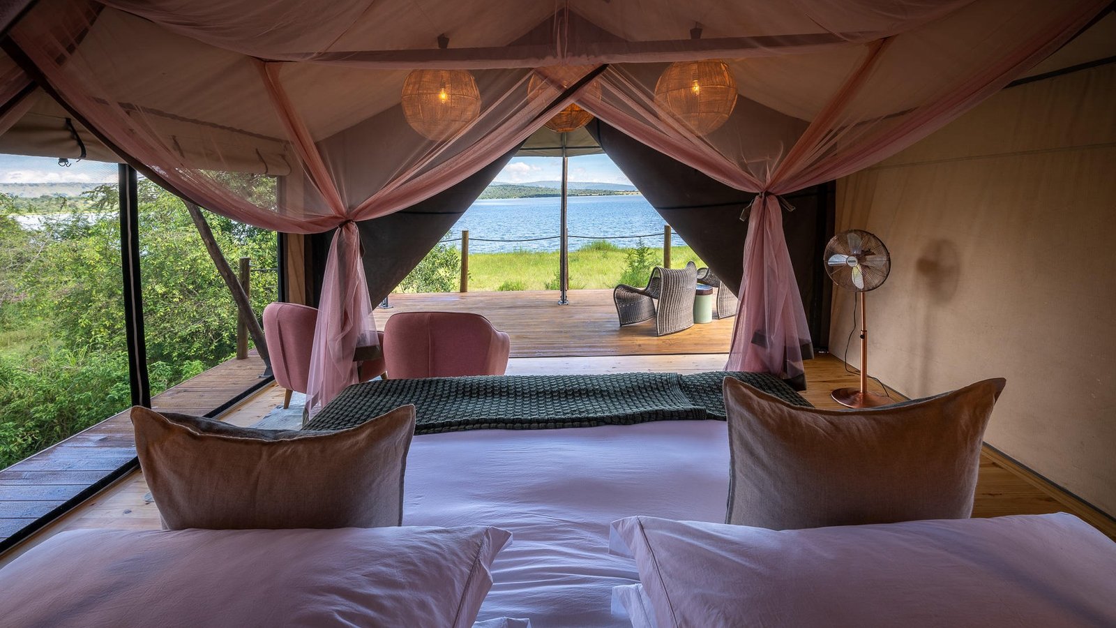 Wilderness Magashi luxury safari camp in Akagera National Park